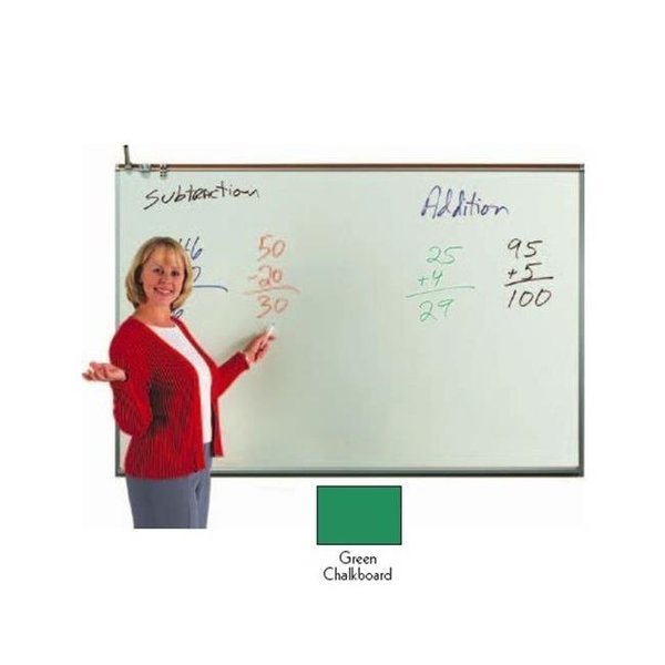 Aarco Aarco Products 120A-23CG Porcelain Enamel On Steel Chalkboard - Green 120A-23CG